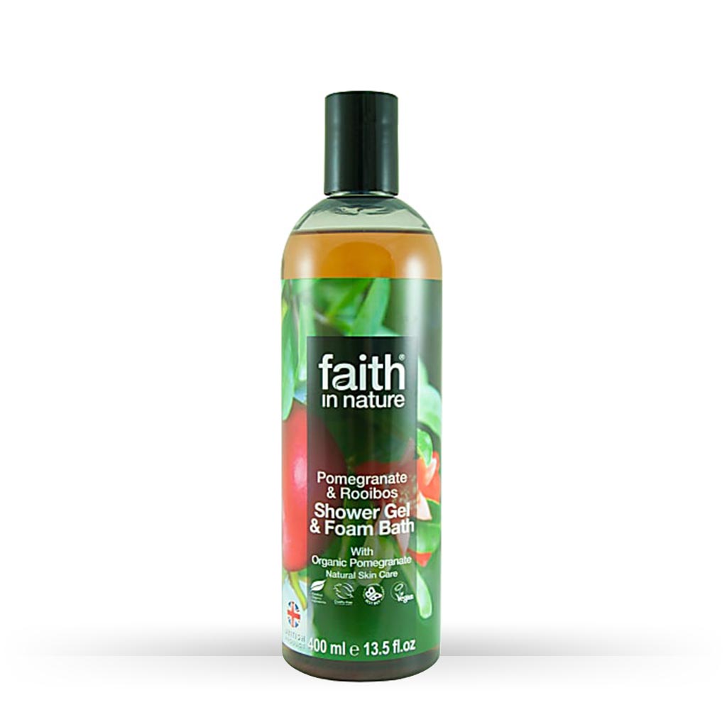 faith_nature-gel-banho-roma-roobios-01 Gel & Espuma de Banho Romã & Rooibos