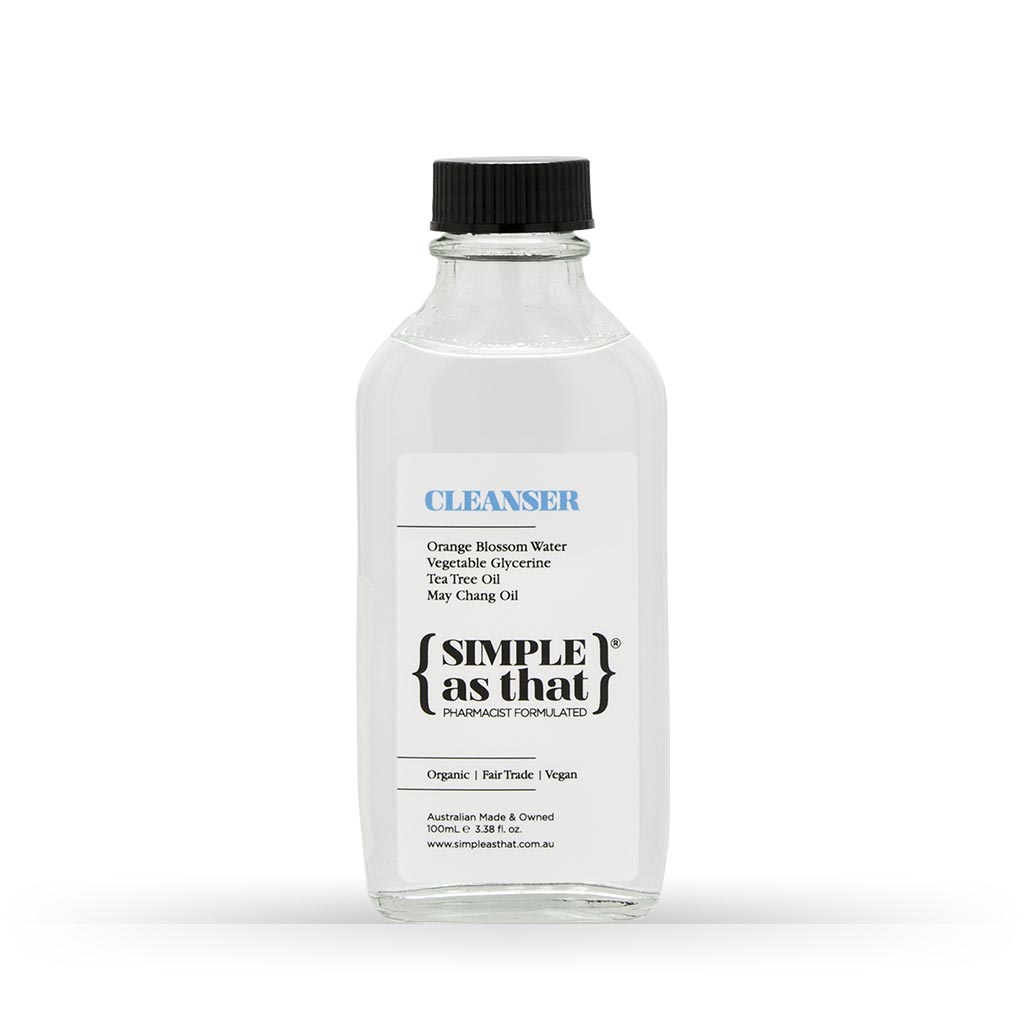 agua de limpeza rosto