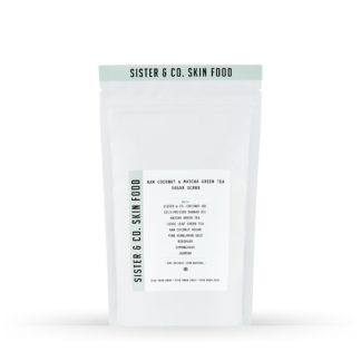 esfoliante coco e chá verde