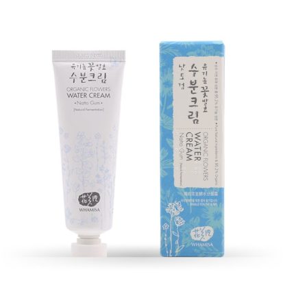 Creme de Rosto Aquoso de Flores Orgânicas